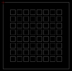 File:Filtermattenhalter.dxf Halter für die Motorschutzfilter-Matte