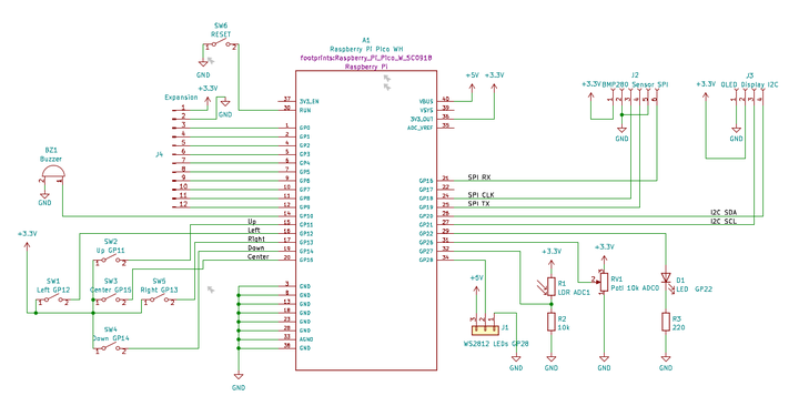 Demoboard Schaltbild